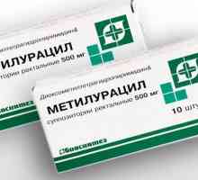 Świece „Methyluracilum” na hemoroidy